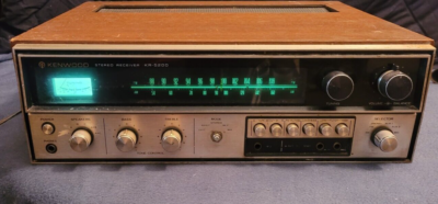 Kenwood KR-5200 Stereo Receiver Tested, Working Condition, See