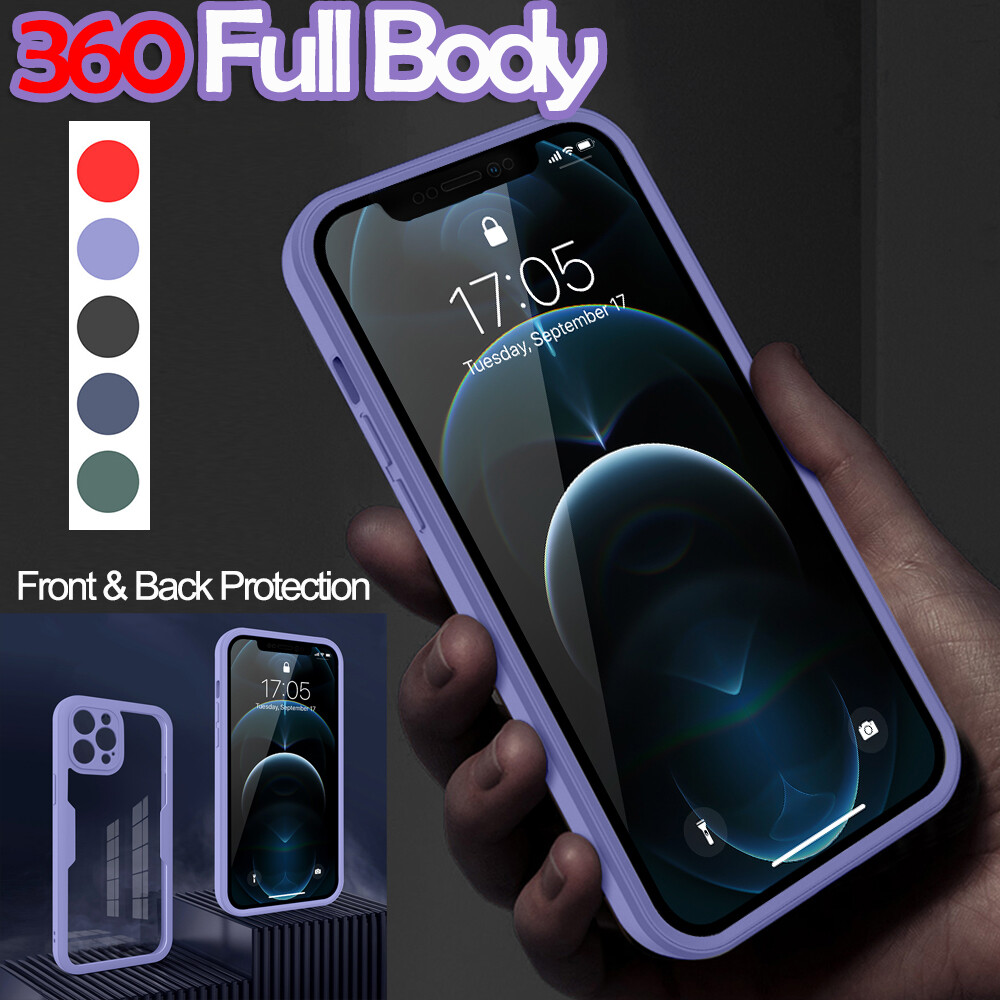 Full Body Iphone 12 Pro 360 Screen Protector 360 Full Body Case