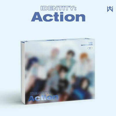 WEI IDENTITY:ACTION 3rd Mini Album WAVE CD+Foto Buch+Passport+3 Karte