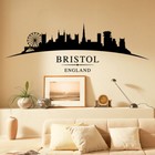 Bristol city skyline wall stickers landscapes art decal decor sl9