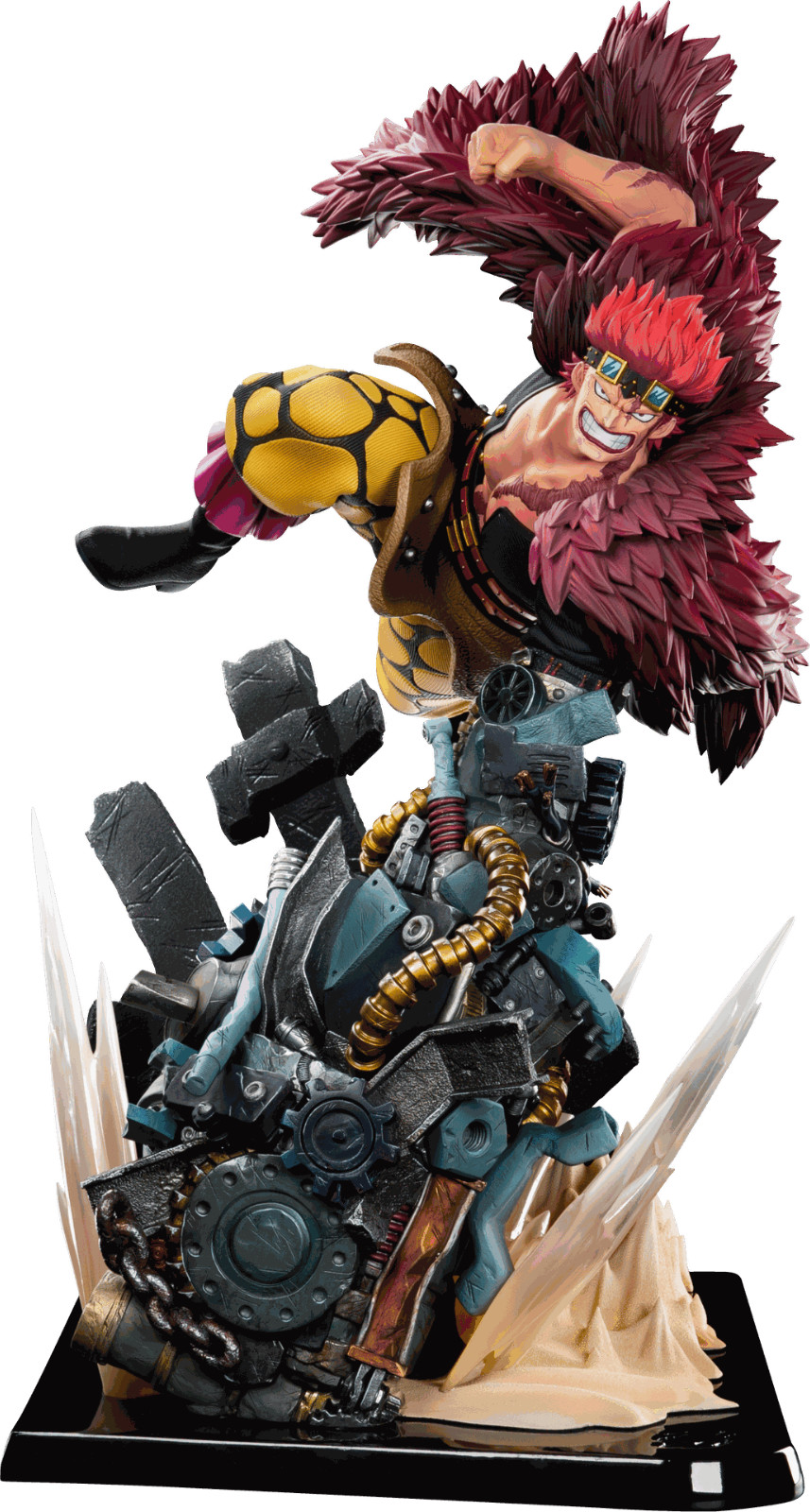 Eiichiro Oda One Piece Eustass Kid 1/6 Tsume Ikigai Resin Statue In Brown Box