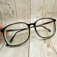 Nordic International Black Square Eyeglasses FRAME Chelsea 440 52-16-135 Germany