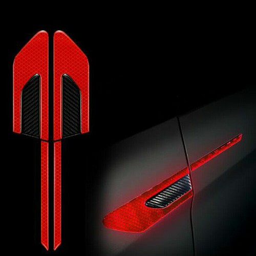 Reflective Car Door Bumper Truck Wheel Handle Sticker Tape Safety Warning Decal - Picture 31 of 52