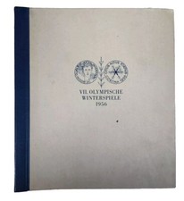 DDR SAMMELALBUM Sammelbilderalbum Olympische Winterspiele 1956 Komplett