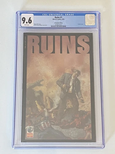 Ruins #1 CGC 9.6 Newsstand ONLY ONE IN CENSUS HIGHEST GRADE Combine/Free Ship
