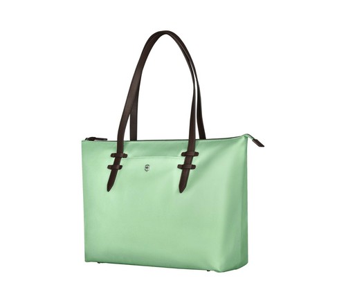 New VICTORINOX 2.0 Deluxe Business 16'' Laptop Tote Tablet Pocket Cassis Mint - Picture 18 of 35