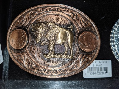 buffalo nickel belt buckle