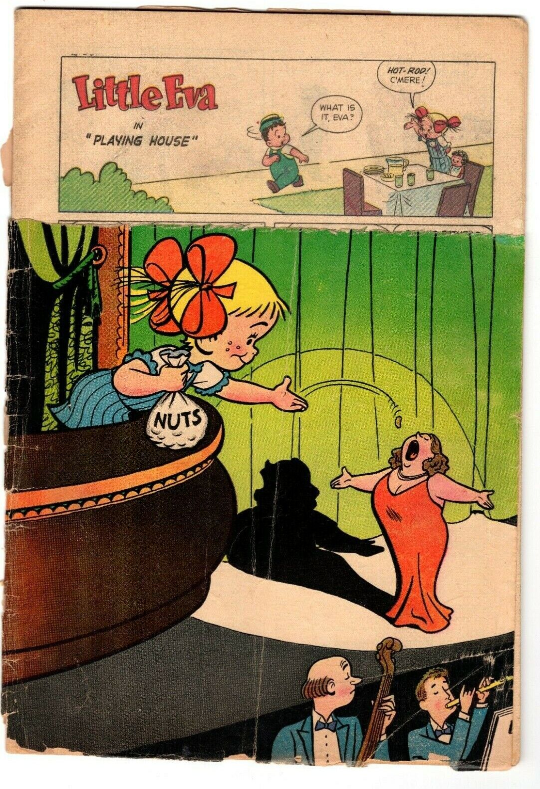 Little Eva #38 Aug 1956 Silver Age Comic Remainder Copy A12G1251 | eBay