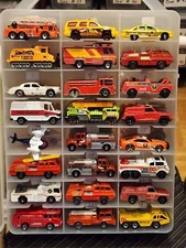 matchbox / hot wheels (case #183) fire dept department rescue emergency