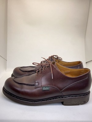Paraboot Other Chambord Tyrolean Shoes UK 7.5 Brown Leather Used 