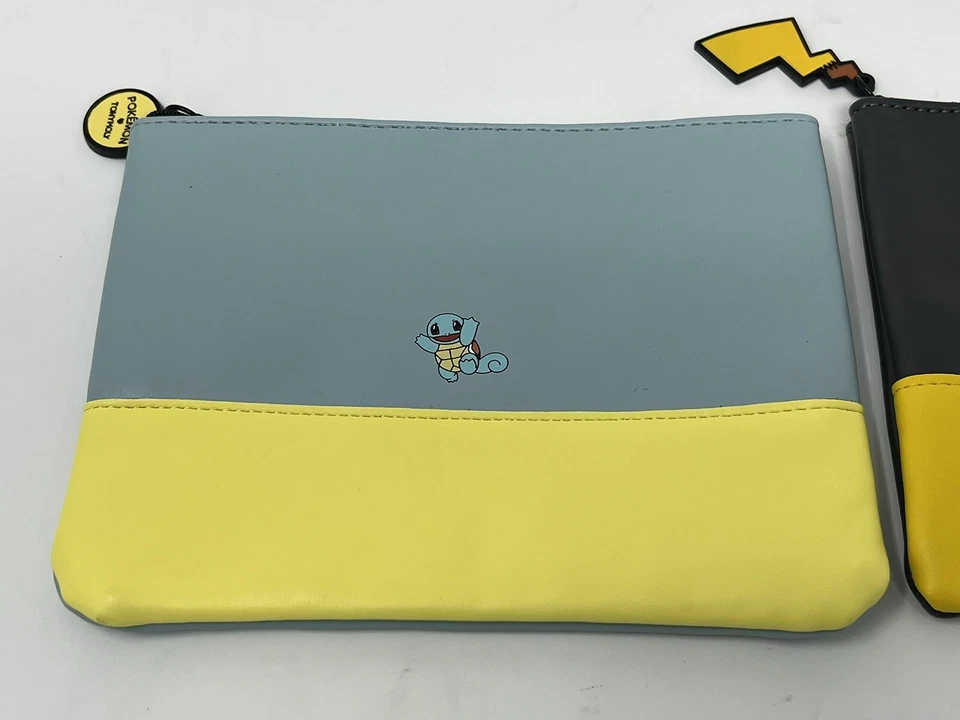Bolsa de Maquillaje Tony Moly Pikachu Y Squirtle Nueva, Nunca Usada Rara Foto 2 de 4