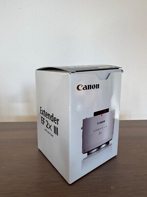 Canon Extender EF 2.0x III Objektiv-Extender für Teleobjektive. Neuwertig