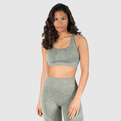 Smilodox Damen Sport BH Bonny - Shaped Fit ärmelloses Oberteil mit Rundhals