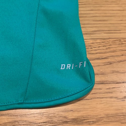NIKE Dri-Fit Green ColorDry Sport Polo Short Sleeve Shirt Mens XS Golf Athletic - Picture 6 of 8