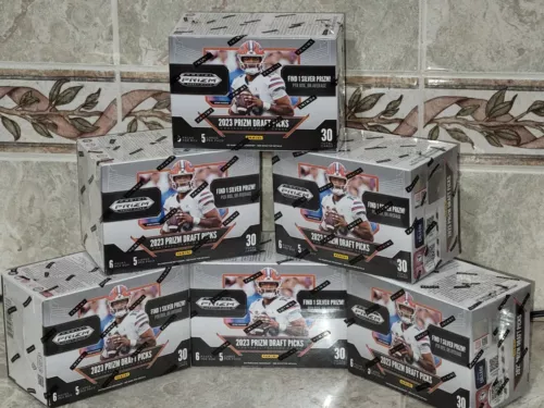 LOT 6 BOXES 2023 Panini Prizm Draft Picks Football Blaster Box New Sealed 🔥🔥