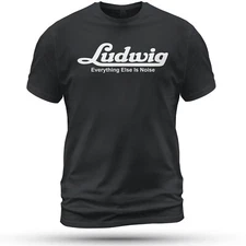 Ludwig Percussion Drum Logo T-Shirt Funny Size S-5XL Made in USA