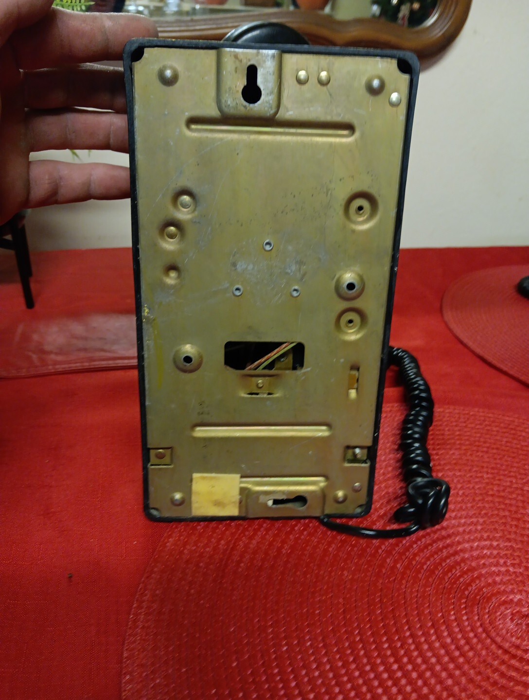 VINTAGE WESTERN ELECTRIC BLACK ROTARY WALL PHONE eBay