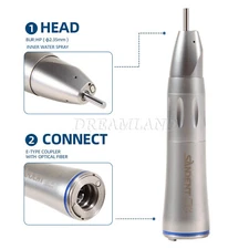 Dental NSK Style LED Optic Straight Slow Speed Handpiece Surgical External Spray