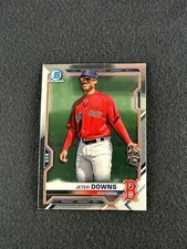 2021 Bowman Chrome Prospects JETER DOWNS Base #BCP-169 Boston Red Sox