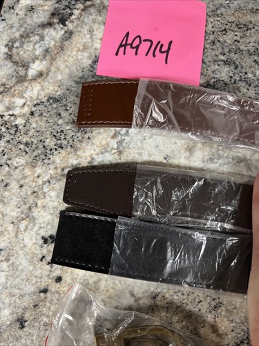 Perfect Match Belt Set 3pc Reversible Woman’s Belts Six Colors