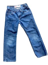 Boys Levi's 514 Slim Straight 24 x 22 Size 8 Regular EUC