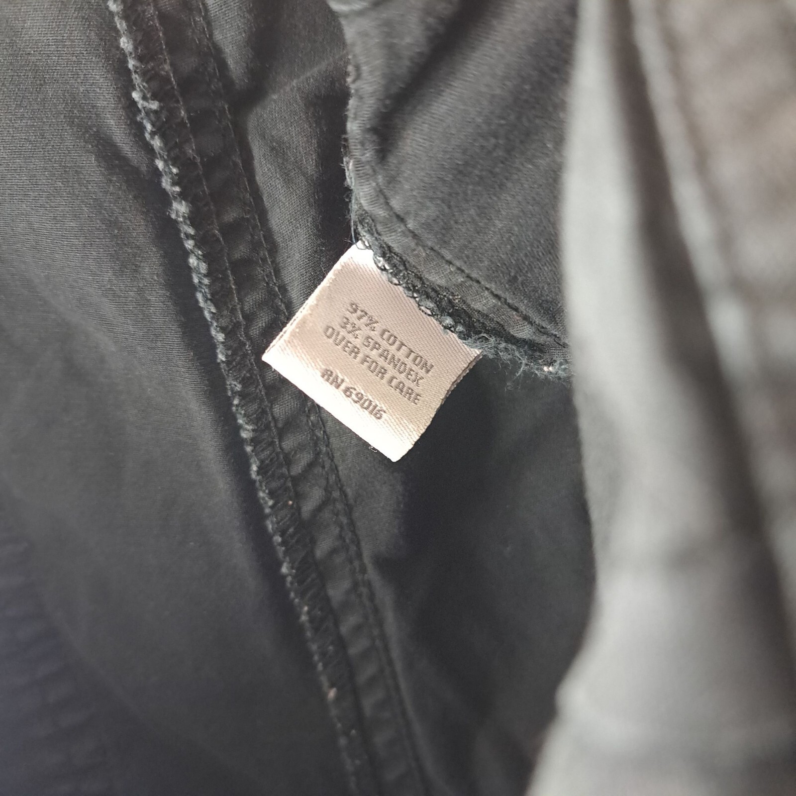 Relativity Womens Solid Black 6 Pocket Design Hig… - image 6