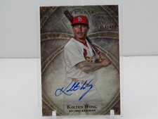 KOLTEN WONG 2014 TOPPS FIVE STAR ROOKIE RC AUTOGRAPH AUTO #317/499! CARDINALS!!