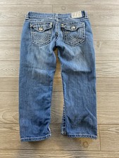 Jeans Capri LA Idol Femme Avec Strass - Taille 26 Design USA