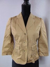 Banana Republic Women's Size 4 - 3 Button Light Brown Blazer Jacket