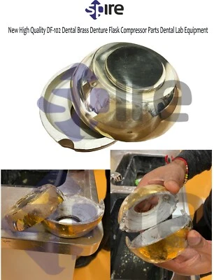 SPIRE DENTAL Dental Brass Denture Flask Compressor Parts Dental Lab Flasking