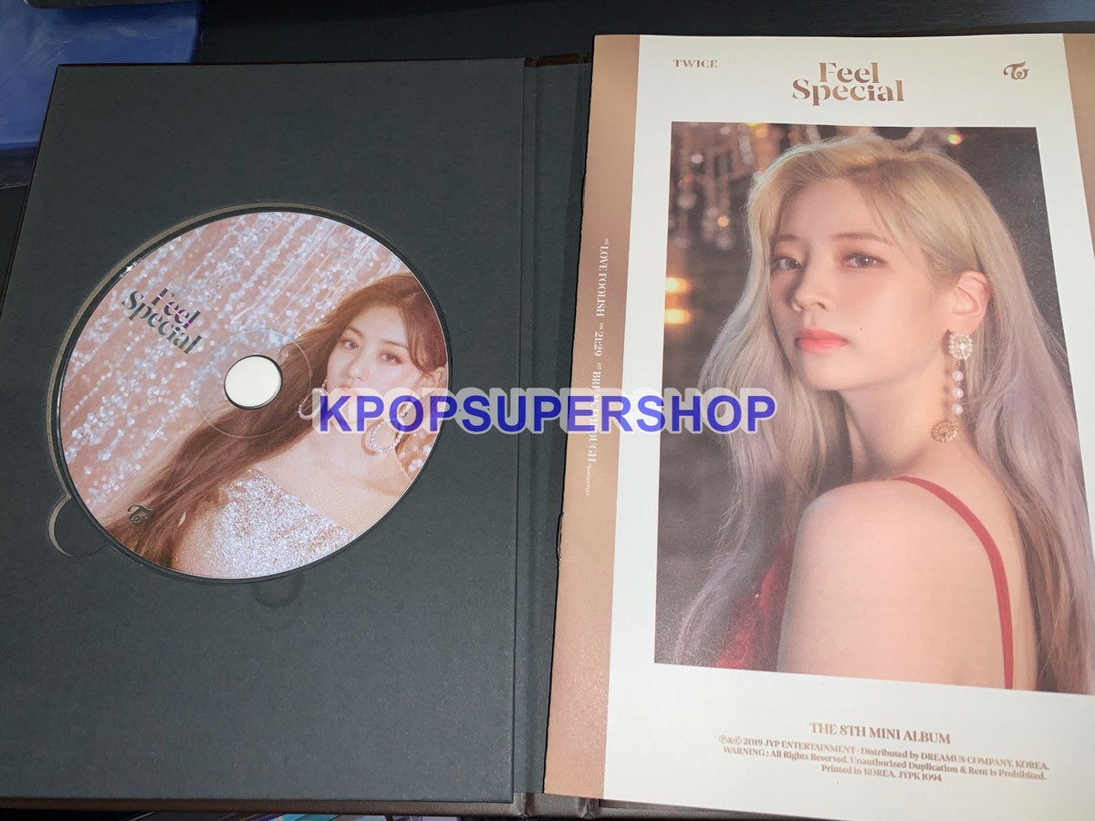 Twice 8th Mini Album Feel Special Autographed Signed CD Great