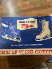 vintage Canadian Flyer Figureskates NO 6014 size 10 mens