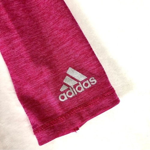 Sporty Girlie Preppy Athleisure Pink Adidas Lightweight Pullover Hoodie SZ 5 - Picture 3 of 7