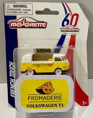 Majorette French Touch Volkswagen T1 VW Fromagerie New
