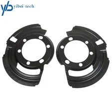 Brake Dust Shields Set of 2 Front Driver & Passenger Side Pair 52005477/52005476