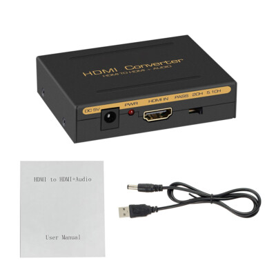 HDMI ARC 3.5mm Converter Adapter ARC Audio Extractor with Digital Optical SPDIF