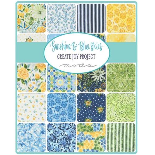 Sunshine & Blue Skies - Moda Charm Pack 42pc - Picture 2 of 3