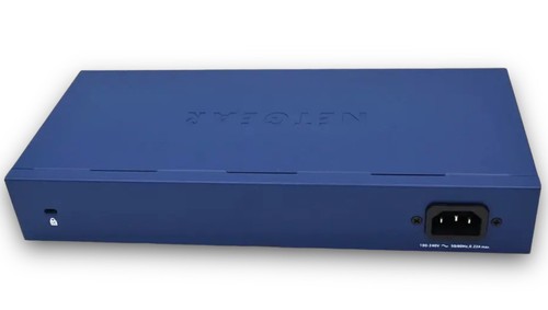 NetGear Unmanaged 1U IPMI ProSafe JFS524 24 Port 10/100Mbps Ethernet Switch NIB - Picture 2 of 2