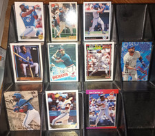 10 card Lot of JOE CARTER Baseball cards (lot #2)
