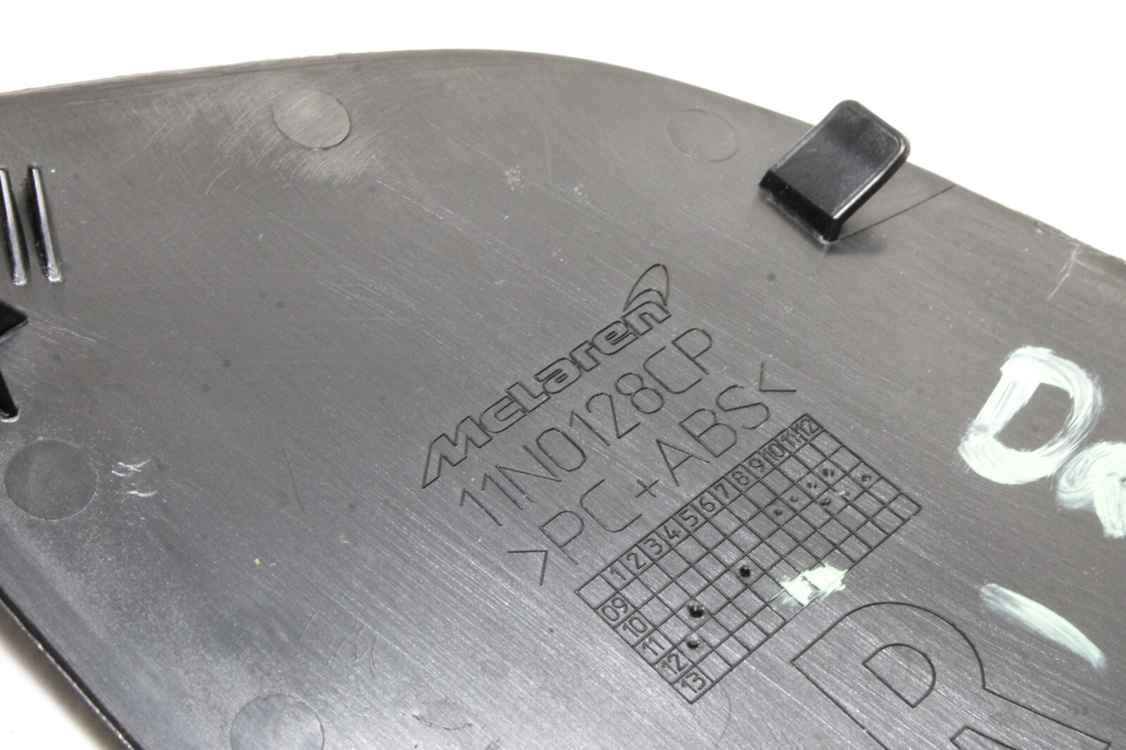 12-14 MCLAREN MP4-12C 12C 570 650 OEM RH RIGHT LOWER DASH END CAP TRIM 11N0128CP