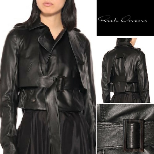 RICK OWENS Italy NEW $2500 Black 