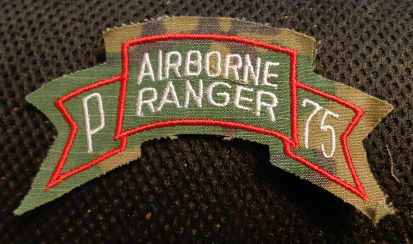 Us Ranger Scroll US ARMY, RANGER SCROLL, P. COMPANY .75TH RANGER | eBay