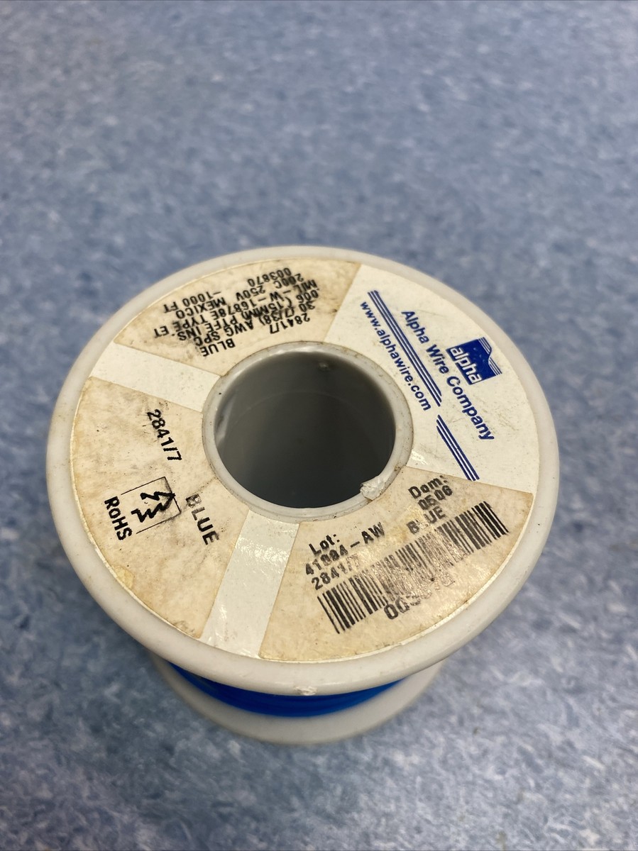 co+fe ポワソン30 PTFE Teflon Silver Plated Copper Hook-Up Wire or Pairs 24/28