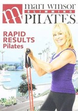 Mari Winsor Slimming Pilates: Rapid Results Pilates - DVD - VERY GOOD