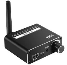NEW D18 BT Receiver Digital to Analog Audio Converter USB Playback AUX Adapter