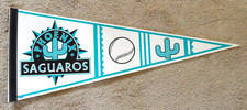 orig./Only Year!! 1992 PHOENIX SAGUAROS **Baseball Pennant** Arizona Fall League