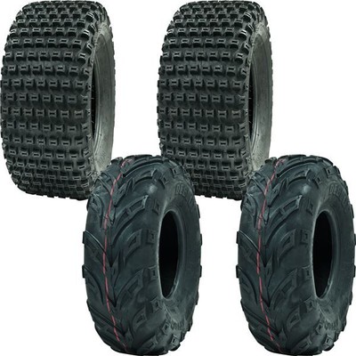 20x7-8 P322 2-PLY & 19x7-8 P361 4-PLY OCELOT SPORT ATV TIRES (4 PACK)