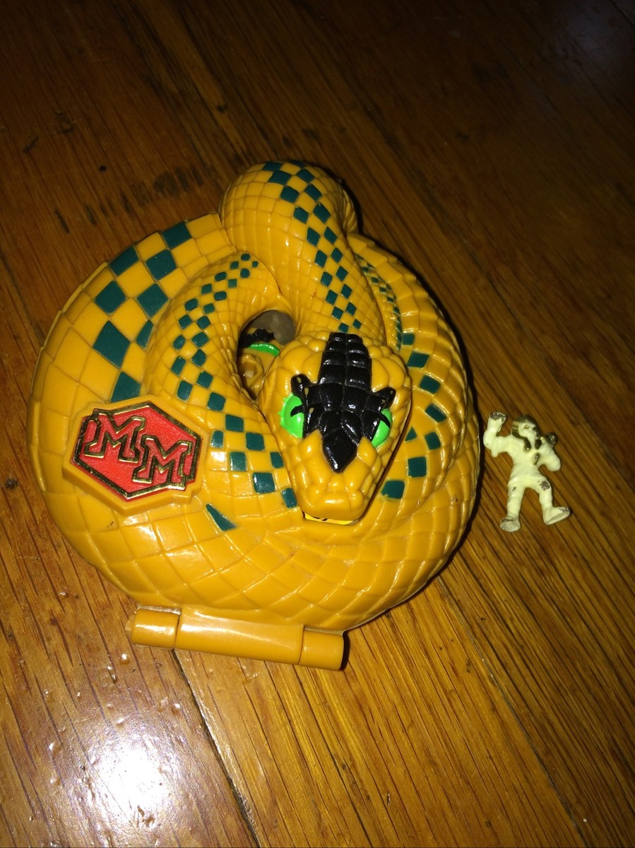 Vintage Mighty Max Doom Zones Palace Of Poison Rattle Snake Mini