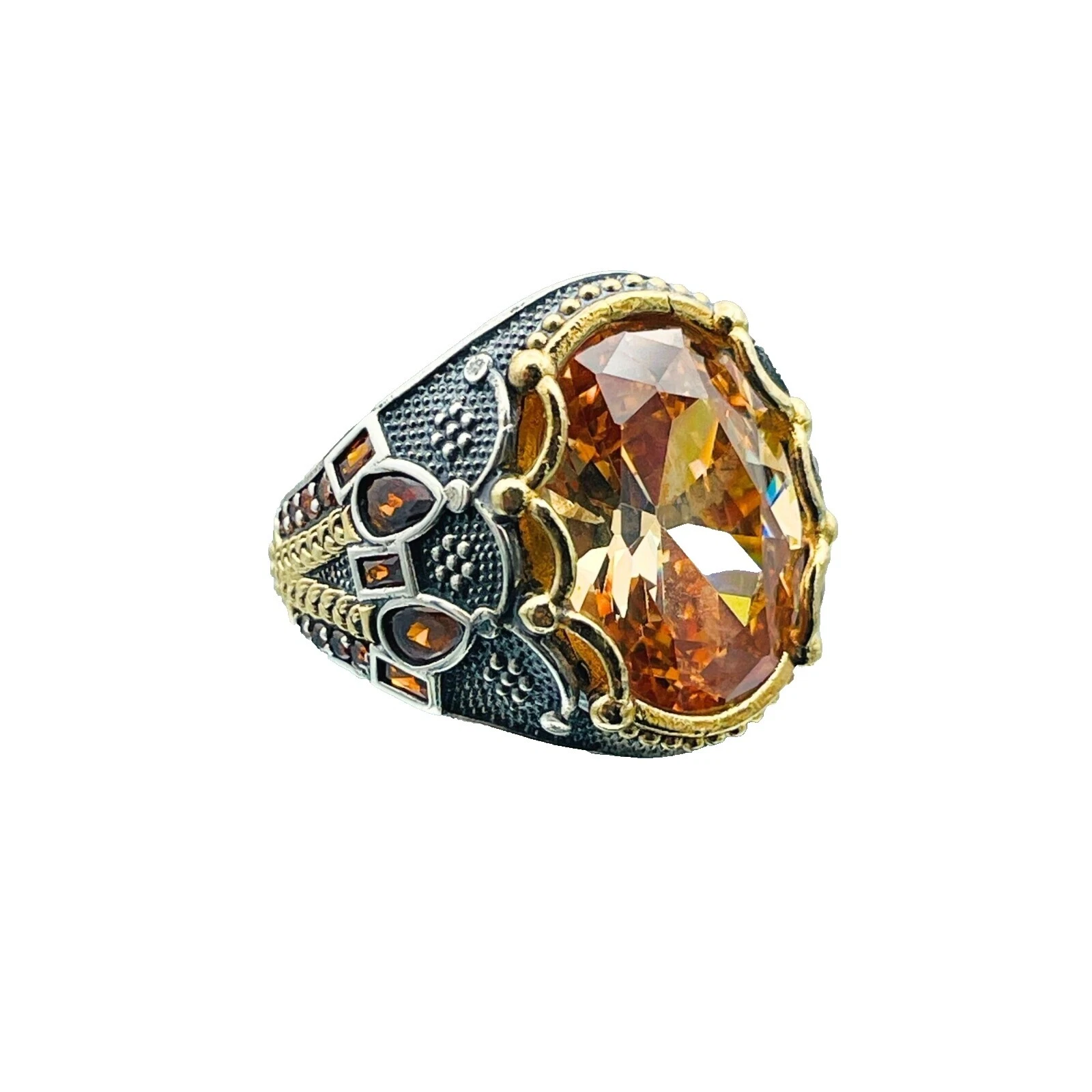 Biker Sterling Silver Rings for Men