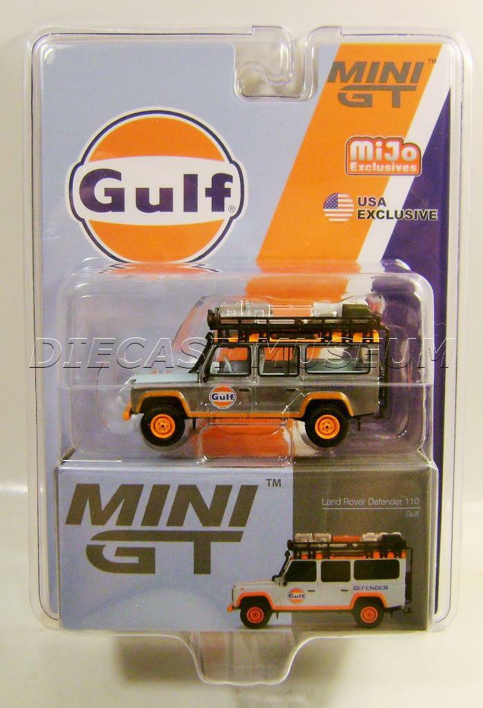 LAND ROVER DEFENDER 110 GULF RAW CHASE USA EXCLUSIVE MIJO MINI GT